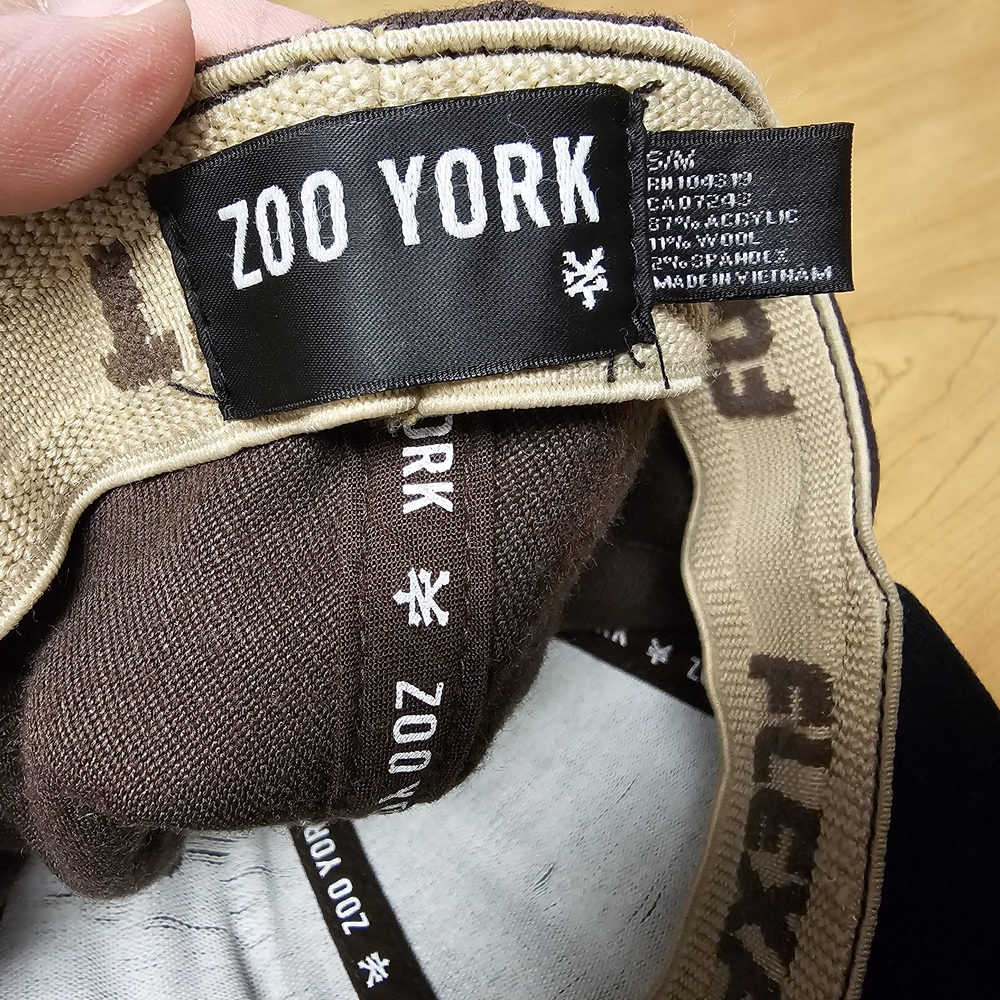 Zoo York Graphic Brown Hat with Gold and White Accents - Picture 8 of 8